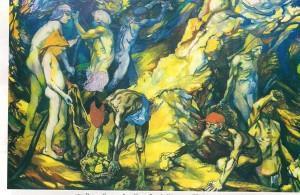 La zolfara, Renato Guttuso (part.)