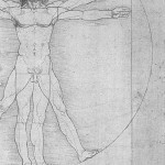 Uomo di Vitruvio di Leonardo da Vinci, ca. 1490